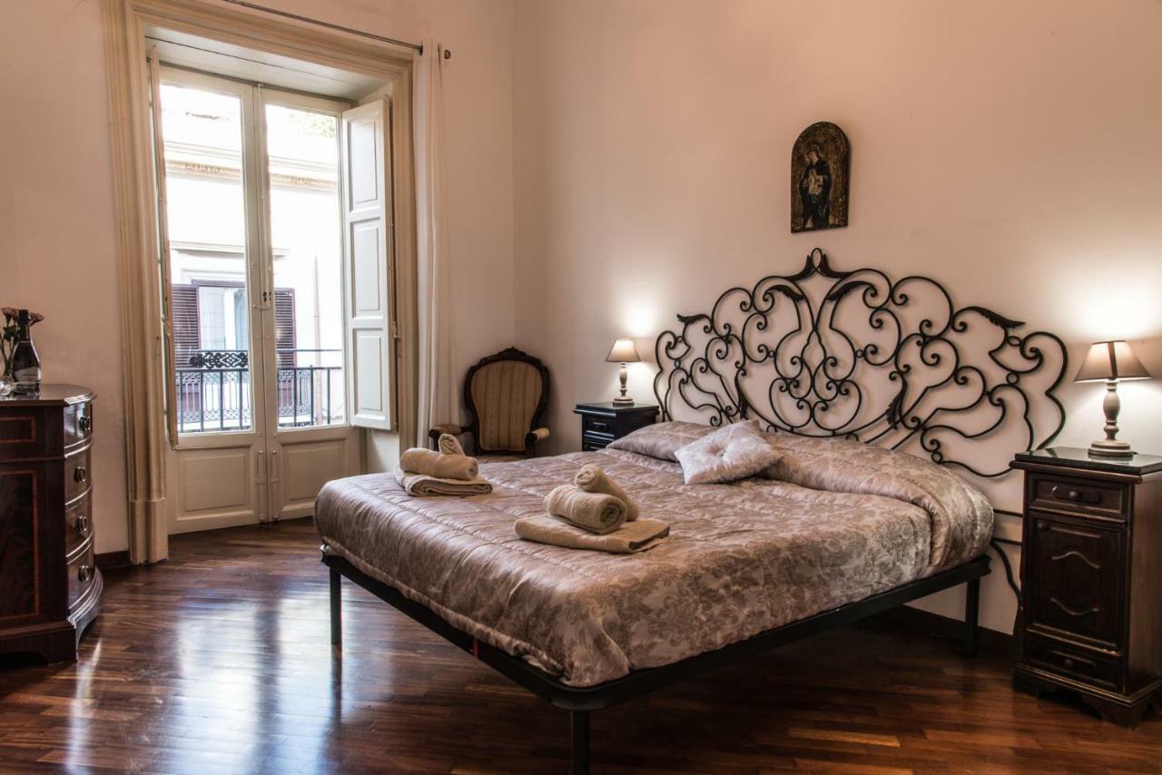 Appartamento Palazzo Pace Al Cassaro 巴勒莫 外观 照片