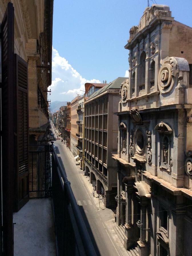 Appartamento Palazzo Pace Al Cassaro 巴勒莫 外观 照片