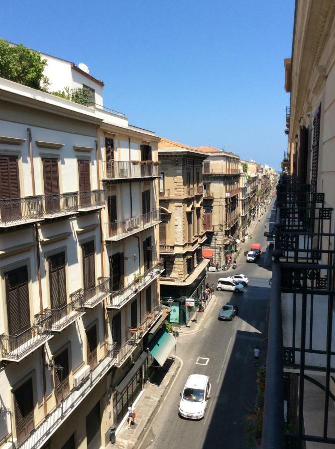 Appartamento Palazzo Pace Al Cassaro 巴勒莫 外观 照片