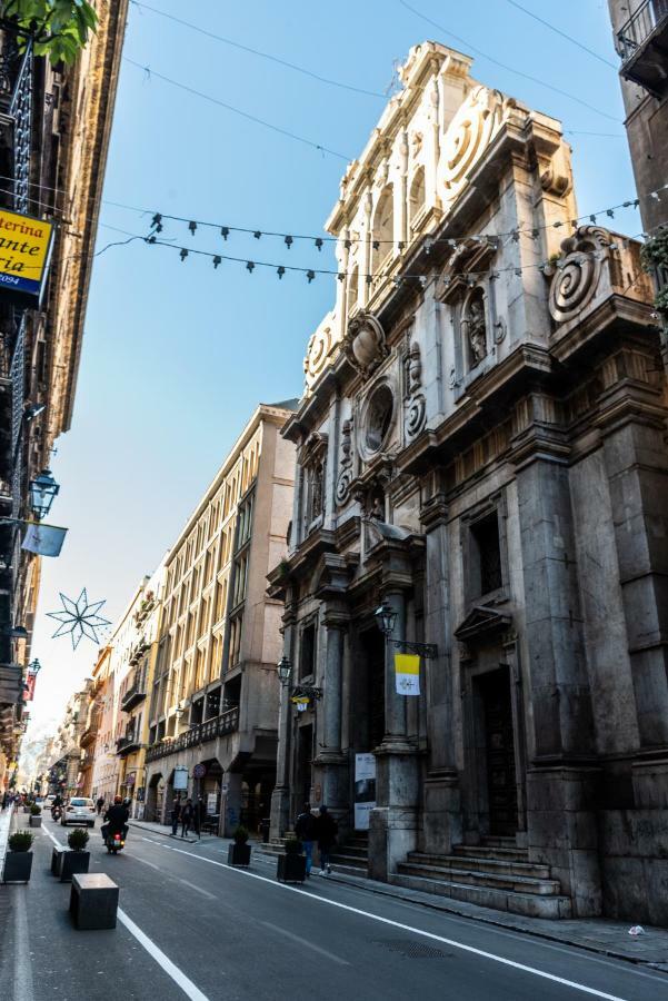 Appartamento Palazzo Pace Al Cassaro 巴勒莫 外观 照片